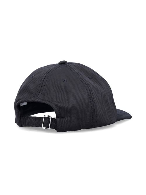 Cappello da baseball in moiré riciclato MARINE SERRE | UHG001ACWOV0030BK99